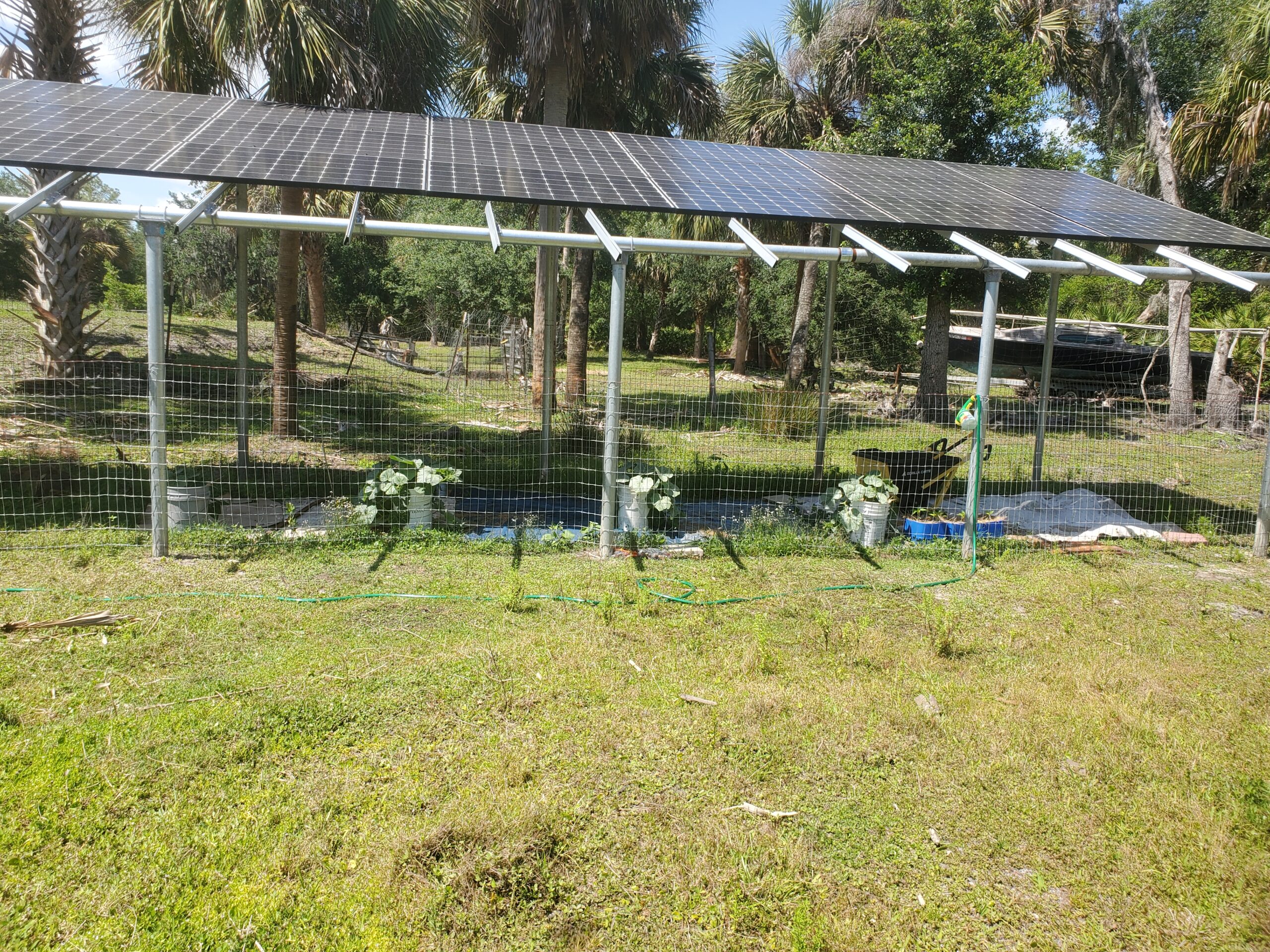 Living in the Country with Solar panels