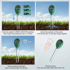 Vivosun 3-in-in Soil tester instructions