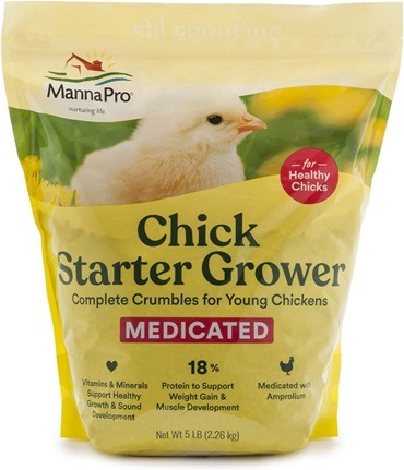 Chick Feed Manna Pro Medicated