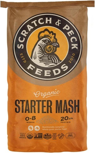 Chick Feed Scratch and Peck Starter Mash