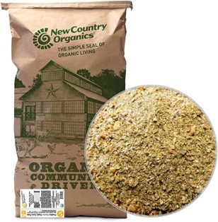 Chick feed New Country Organics starter feed